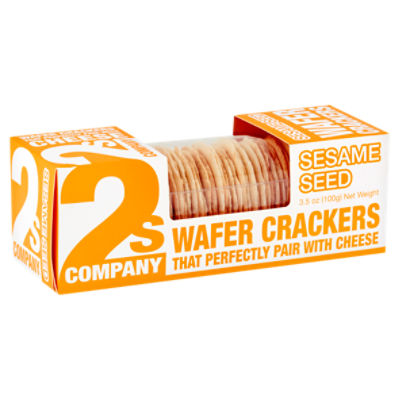 2S Company Sesame Seed, Wafer Crackers