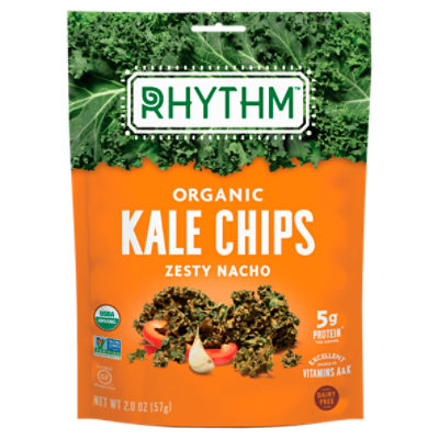 Rhythm Kale Chips Zesty Nacho Og 2 Oz