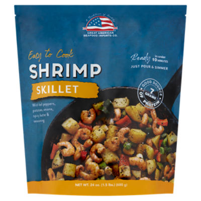 Great American Seafood Imports Co. Shrimp Skillet, 24 oz The Fresh Grocer