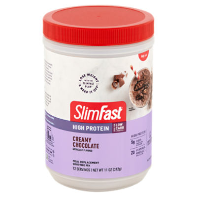 SlimFast Advanced Nutrition Creamy Chocolate Meal Replacement Smoothie