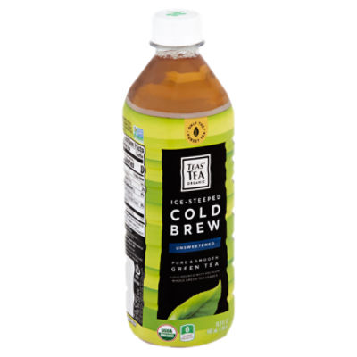 Teas' Tea Organic IceSteeped Cold Brew Unsweetened Green Tea, 16.9 fl oz