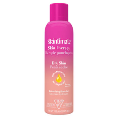 Skintimate Skin Therapy Dry Skin Moisturizing Women's Shave Gel With