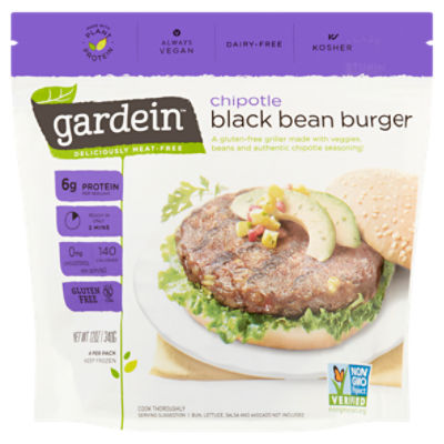Gardein Chipotle Black Bean, Burger