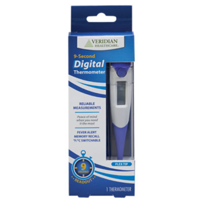 Veridian Healthcare 9 Second Digital Thermometer