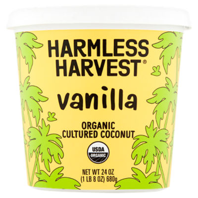 Harmless Harvest Vanilla Organic Cultured Coconut, 24 oz ShopRite