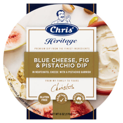 Chris' Heritage Blue Cheese, Fig & Pistachio Dip, 6 oz ShopRite