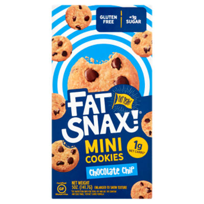 Fat Snax! Chocolate Chip Mini, Cookies