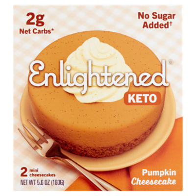 Enlightened Keto Pumpkin, Cheesecake