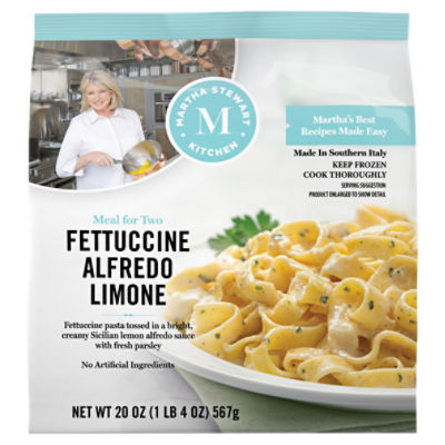 Martha Stewart Kitchen Meal for Two, Fettuccine Alfredo Limone