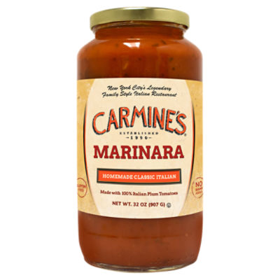 Carmine's Homemade Classic Italian Marinara Sauce, 32 oz ShopRite