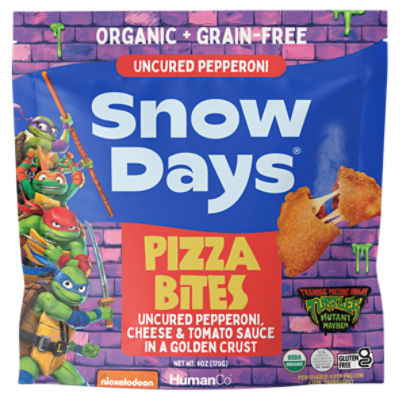 Snow Days Uncured Pepperoni Pizza Bites, 6 oz ShopRite