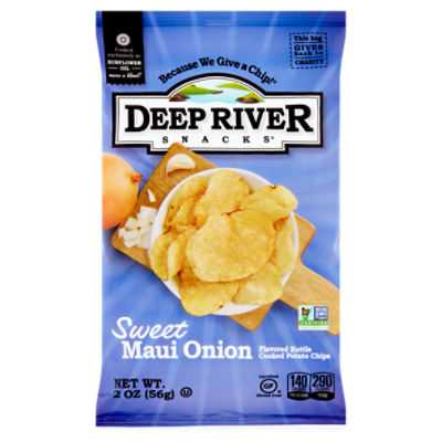 Deep River Snacks Sweet Maui Onion Kettle Chips, 2 oz ShopRite
