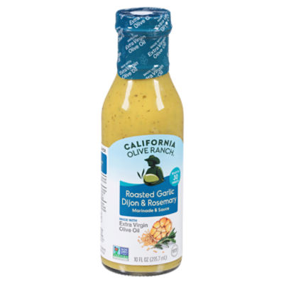 California Olive Ranch Roasted Garlic Dijon & Rosemary Marinade & Sauce