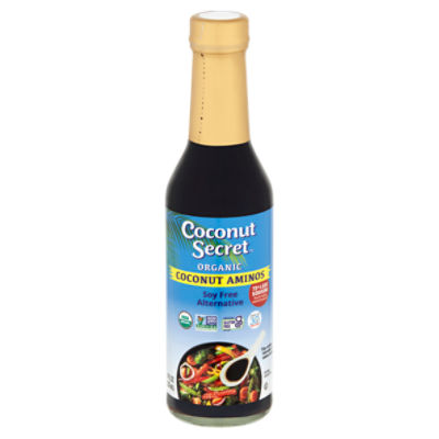 Coconut Secret Coconut Aminos Organic Soy Free, Alternative Sauce