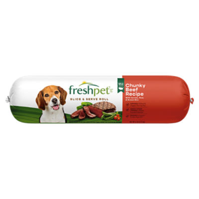 Freshpet Healthy & Natural Dog Food, Fresh Beef Roll, 6lb ShopRite