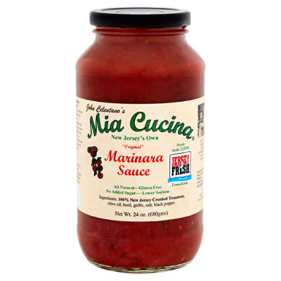 Mia Cucina Original Marinara Sauce, 24 oz Dearborn