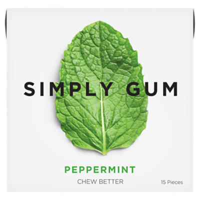 Simply Gum Peppermint, Gum