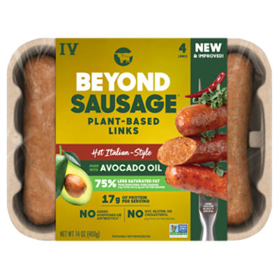 Beyond Meat Beyond Sausage Hot Italian Style PlantBased Sausage Links