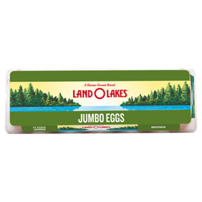 Land O Lakes Jumbo Brown Eggs, 12 Count ShopRite