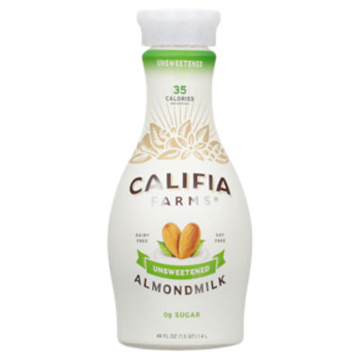 CALIFIA FARMS Unsweetened Almondmilk, 48 fl oz