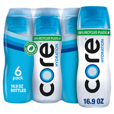 Core Hydration Perfectly Balanced Water, .5 L bottles, 6 Pack