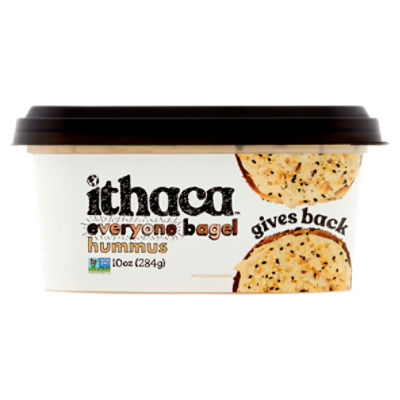 Ithaca Everyone Bagel Hummus, 10 oz Gourmet