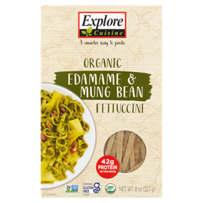 Explore Cuisine Organic Edamame & Mung Bean Fettuccine, Pasta