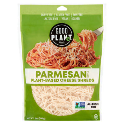 Good Foods Parmesan Style PlantBased Cheese Shreds, 5 oz ShopRite