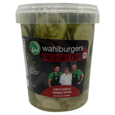 Wahlburgers Fresh, Hot Dill Chips