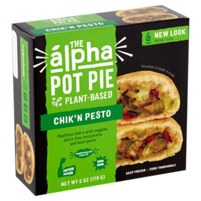 Alpha PlantBased Chik'n Pesto, Pot Pie