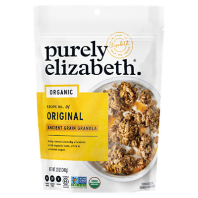 Purely Elizabeth Organic Recipe No. 01 Original Ancient Grain Granola