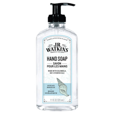 J.R. Watkins Ocean Breeze Hand Soap, 11 fl oz ShopRite