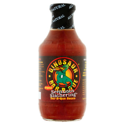 Dinosaur BarBQue Sensuous Slathering Original BarBQue Sauce, 19 oz