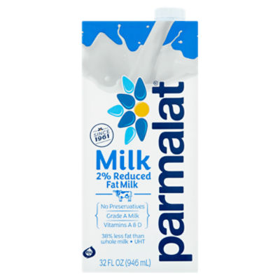 Parmalat 2 Reduced Fat Milk, 32 fl oz