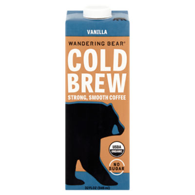 Wandering Bear Vanilla Cold Brew Coffee, 32 fl oz ShopRite
