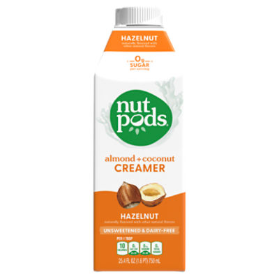 nutpods Hazelnut Almond + Coconut Creamer, 25.4 fl oz ShopRite