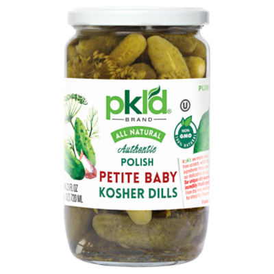 Pkl'd Polish Petite Baby Kosher Dills, 24.3 fl oz ShopRite