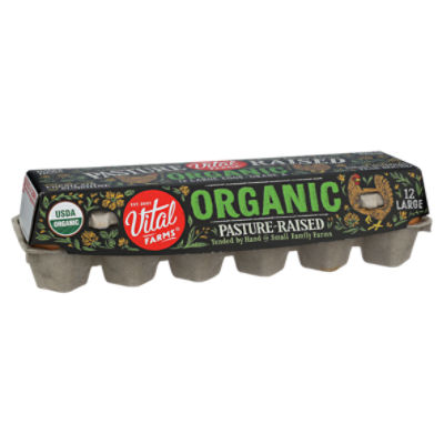 Vital Farms Organic PastureRaised Large, Eggs