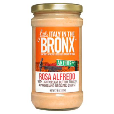 Little Italy in the Bronx Rosa Alfredo with ParmigianoReggiano Cheese