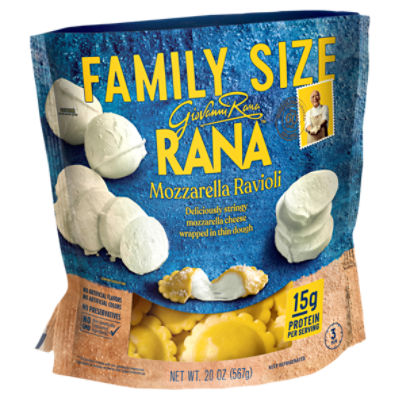 Giovanni Rana Mozzarella Cheese, Ravioli