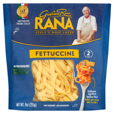 Giovanni Rana Fettuccine Pasta, 9 oz ShopRite