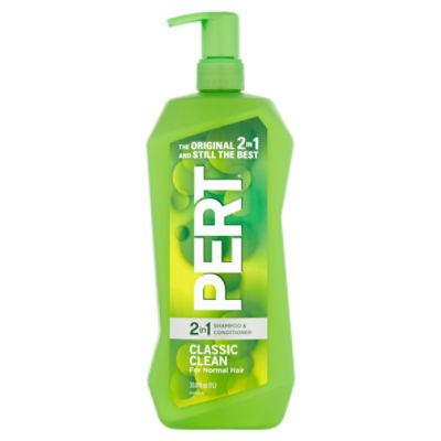 PERT Classic Clean for Normal Hair 2 in 1 Shampoo & Conditioner, 33.8