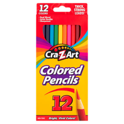 CraZArt Colored Pencils, 12 count ShopRite
