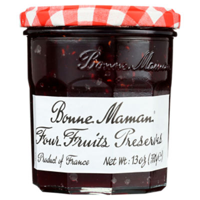 Bonne Maman Four Fruits Preserves, 13 oz The Fresh Grocer
