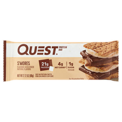 Quest S'Mores Protein Bar, 2.12 oz Fairway