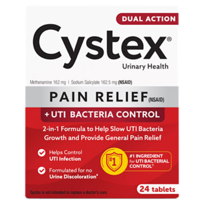 Cystex Max Strength Uti Pain Relief + Bacteria Control, Tablets