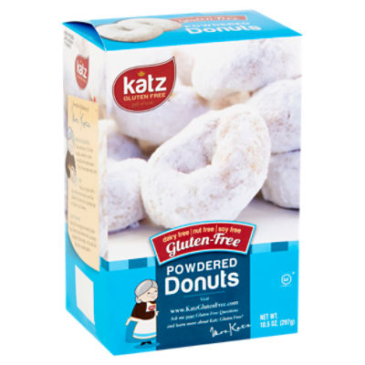 Katz GlutenFree Powdered Donuts, 10.5 oz
