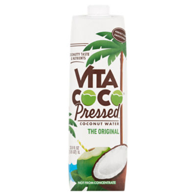 Vita Coco Pressed The Original Coconut Water, 33.8 fl oz Fairway