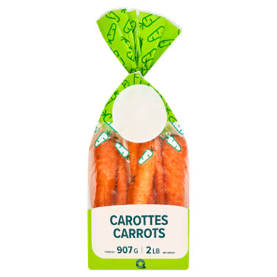Carrots 2 LB Bag, 2 pound ShopRite