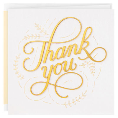 Hallmark Signature Thank You Card (Thank You So Much) ShopRite